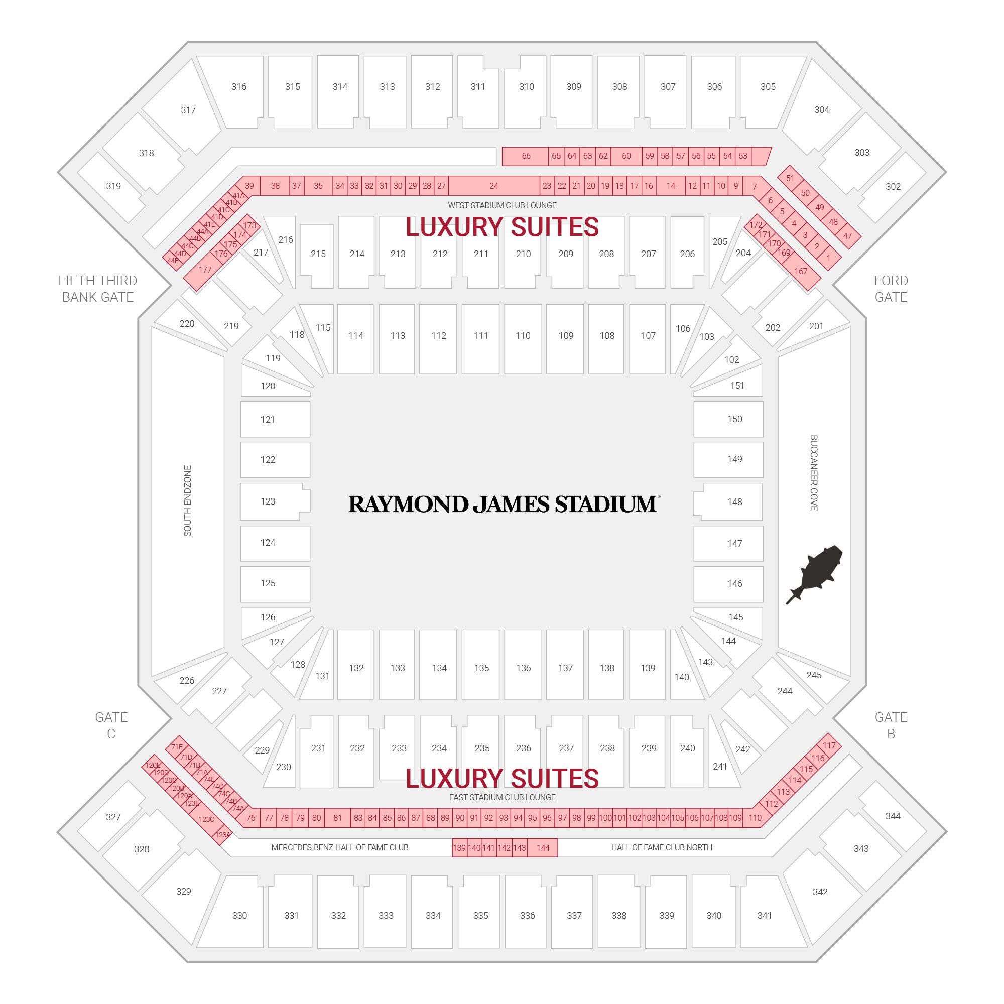 ReliaQuest Bowl Tickets, 1 Jan 2024, Raymond James Stadium
